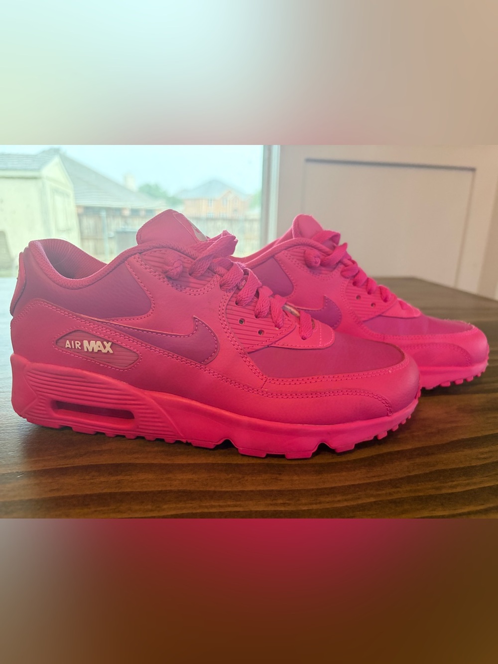 Nike Air Max 90 GS Sneakers Laser Fuchsia